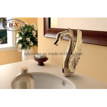 Metall Waschbecken Wasserhahn Europäischer Retro Schwan Gold Badezimmer Waschbecken Wasserhahn